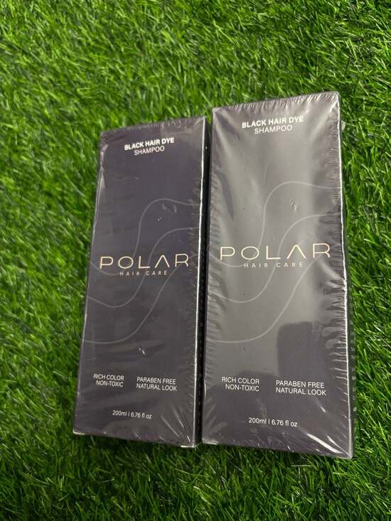 Polar Hair Care Other - Polar Hair Care Black Hair Dye Shampoo 200ml / 6.76 fl oz New